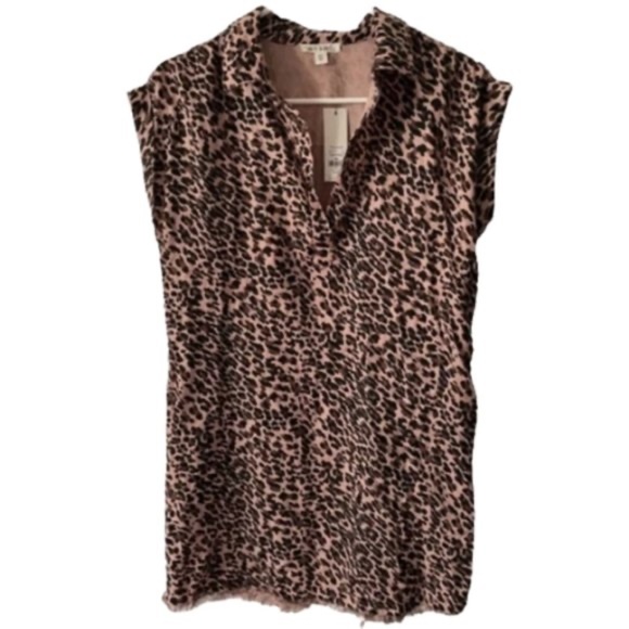 Miami Leopard Print Tee Shirt Dress XS - Picture 2 of 7